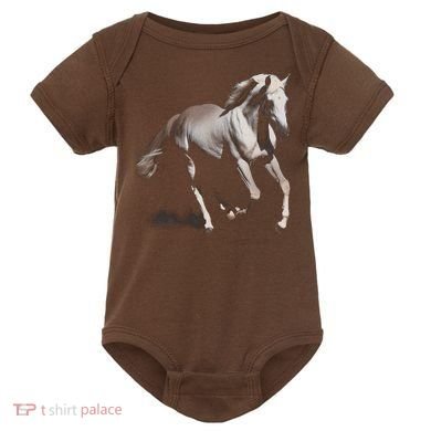 Arabian Horse Baby Bodysuit