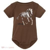 Arabian Horse Baby Bodysuit thumb 0