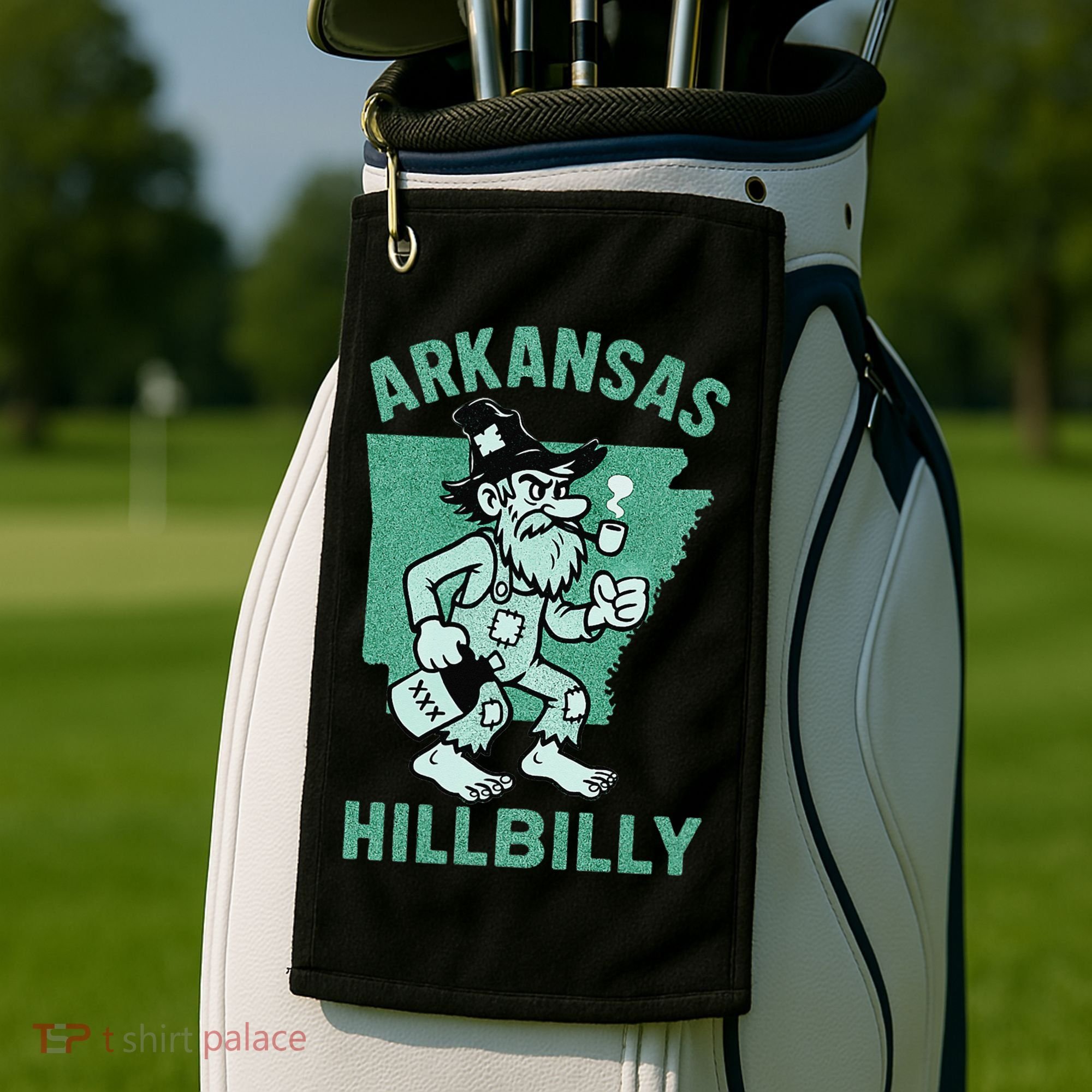 Arkansas Hillbilly Golf Towel