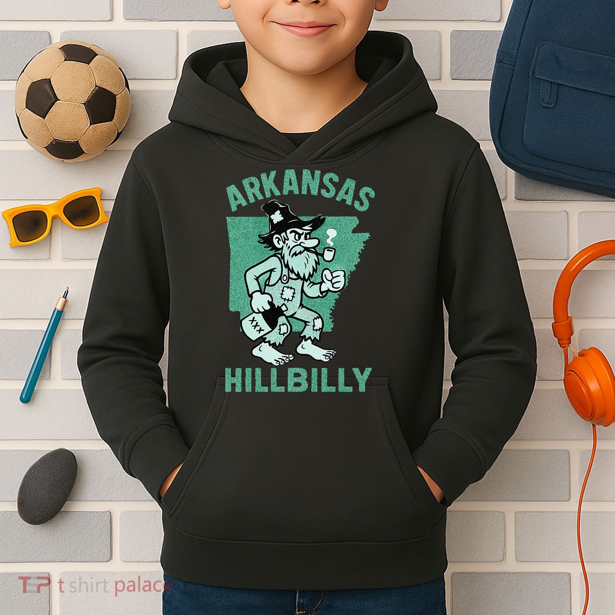 Arkansas Hillbilly Kids Hoodie