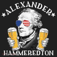 Alexander Hammeredton Alexander Hamilton Beer Drinking Party Women's Sweatshirt thumb 2