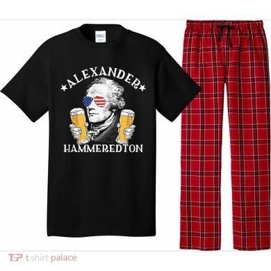 Alexander Hammeredton Alexander Hamilton Beer Drinking Party Pajama Set