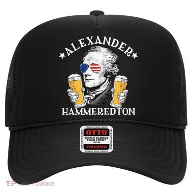Alexander Hammeredton Alexander Hamilton Beer Drinking Party Hat