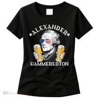 Alexander Hammeredton Alexander Hamilton Beer Drinking Party Women's T-Shirt thumb 0
