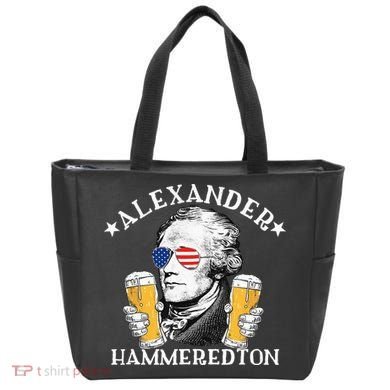 Alexander Hammeredton Alexander Hamilton Beer Drinking Party Tote Bag
