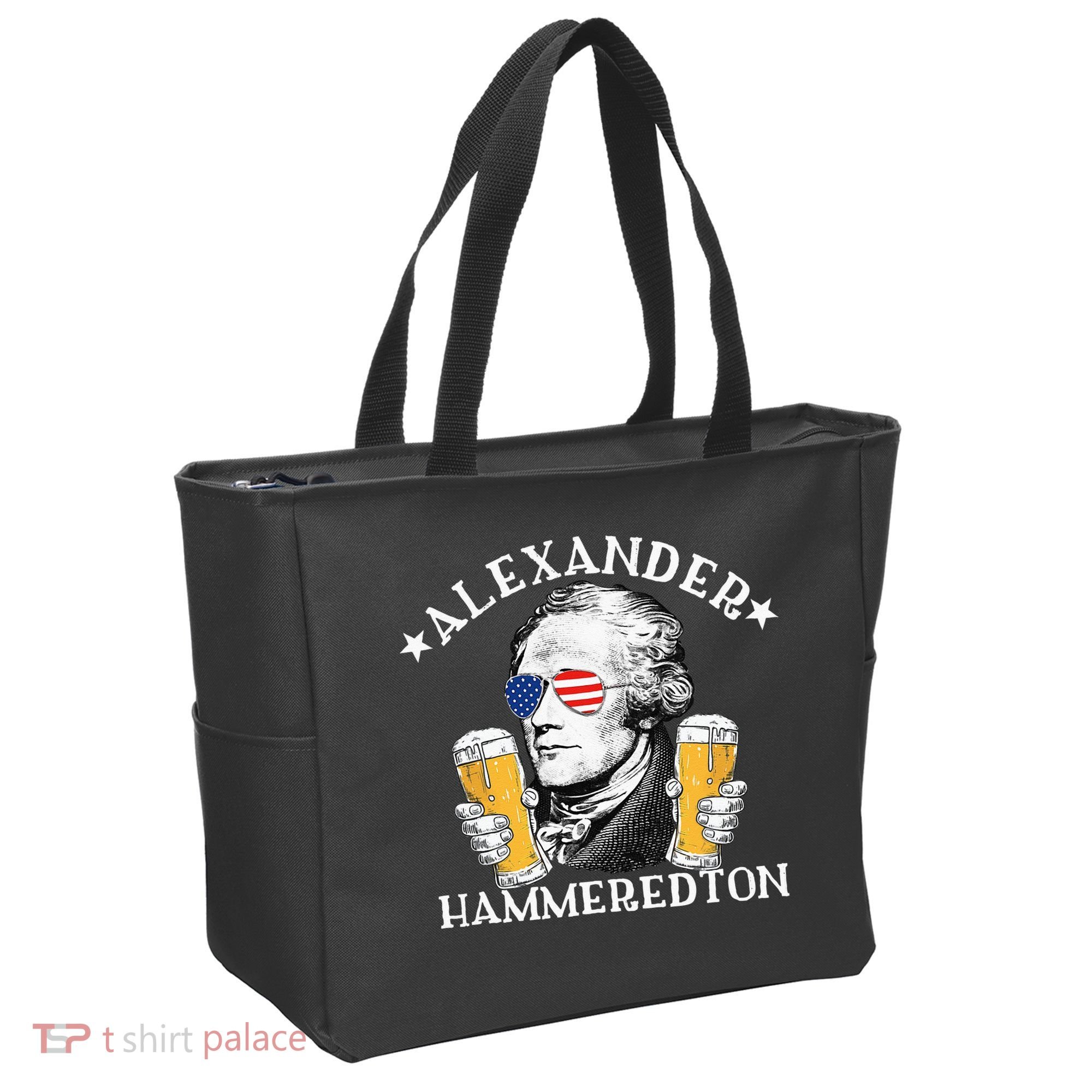 Alexander Hammeredton Alexander Hamilton Beer Drinking Party Tote Bag