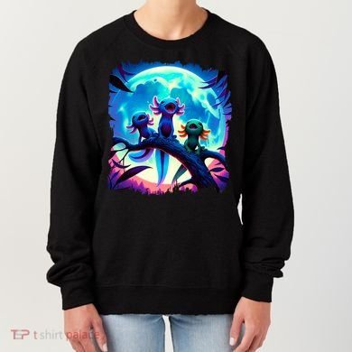Axolotls Howl At Moon Axolotl Owner Women's Sweatshirt