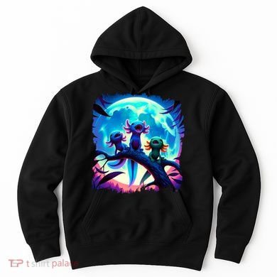 Axolotls Howl At Moon Axolotl Owner Hoodie