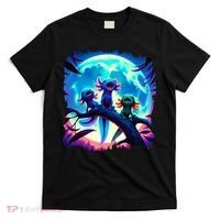 Axolotls Howl At Moon Axolotl Owner T-Shirt thumb 0