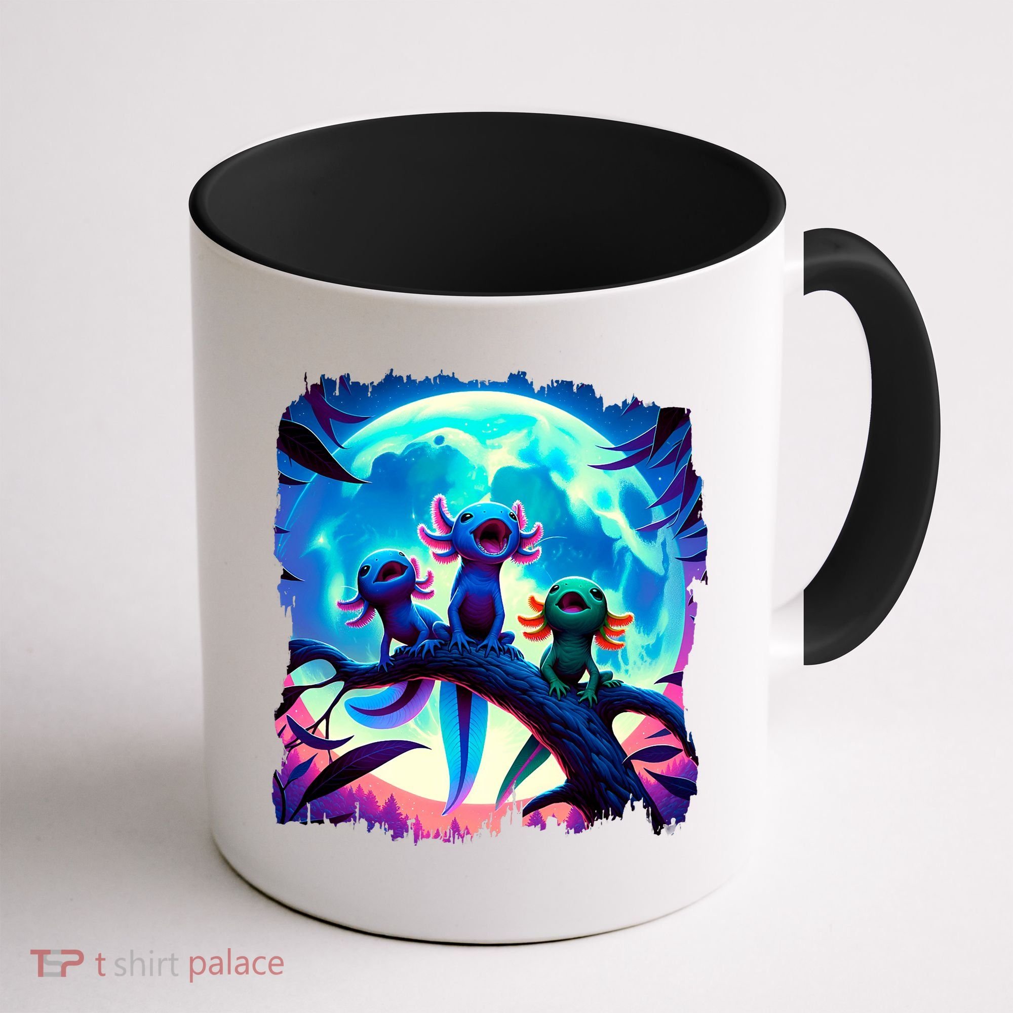 Axolotls Howl At Moon Axolotl Owner Coffee Mug
