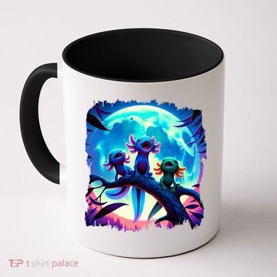 Axolotls Howl At Moon Axolotl Owner Coffee Mug