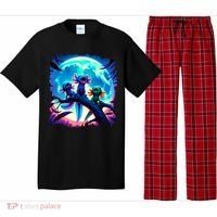 Axolotls Howl At Moon Axolotl Owner Pajama Set thumb 0