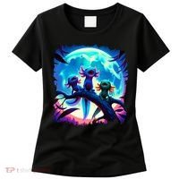 Axolotls Howl At Moon Axolotl Owner Women's T-Shirt thumb 0