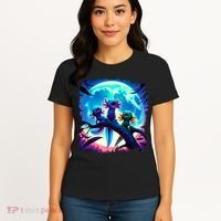 Axolotls Howl At Moon Axolotl Owner Women's T-Shirt thumb 4
