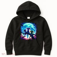 Axolotls Howl At Moon Axolotl Owner Kids Hoodie thumb 0