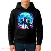 Axolotls Howl At Moon Axolotl Owner Kids Hoodie thumb 4