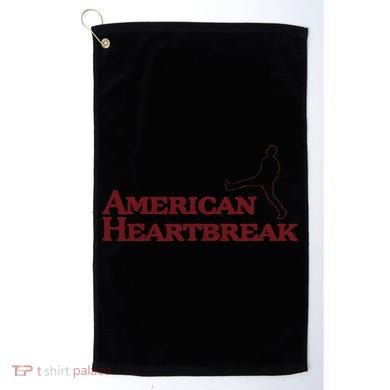 american heartbreak Golf Towel