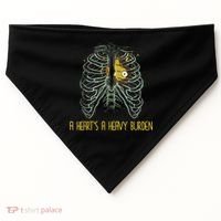 A HeartS A Heavy Burden USA-Made Doggie Bandana thumb 0