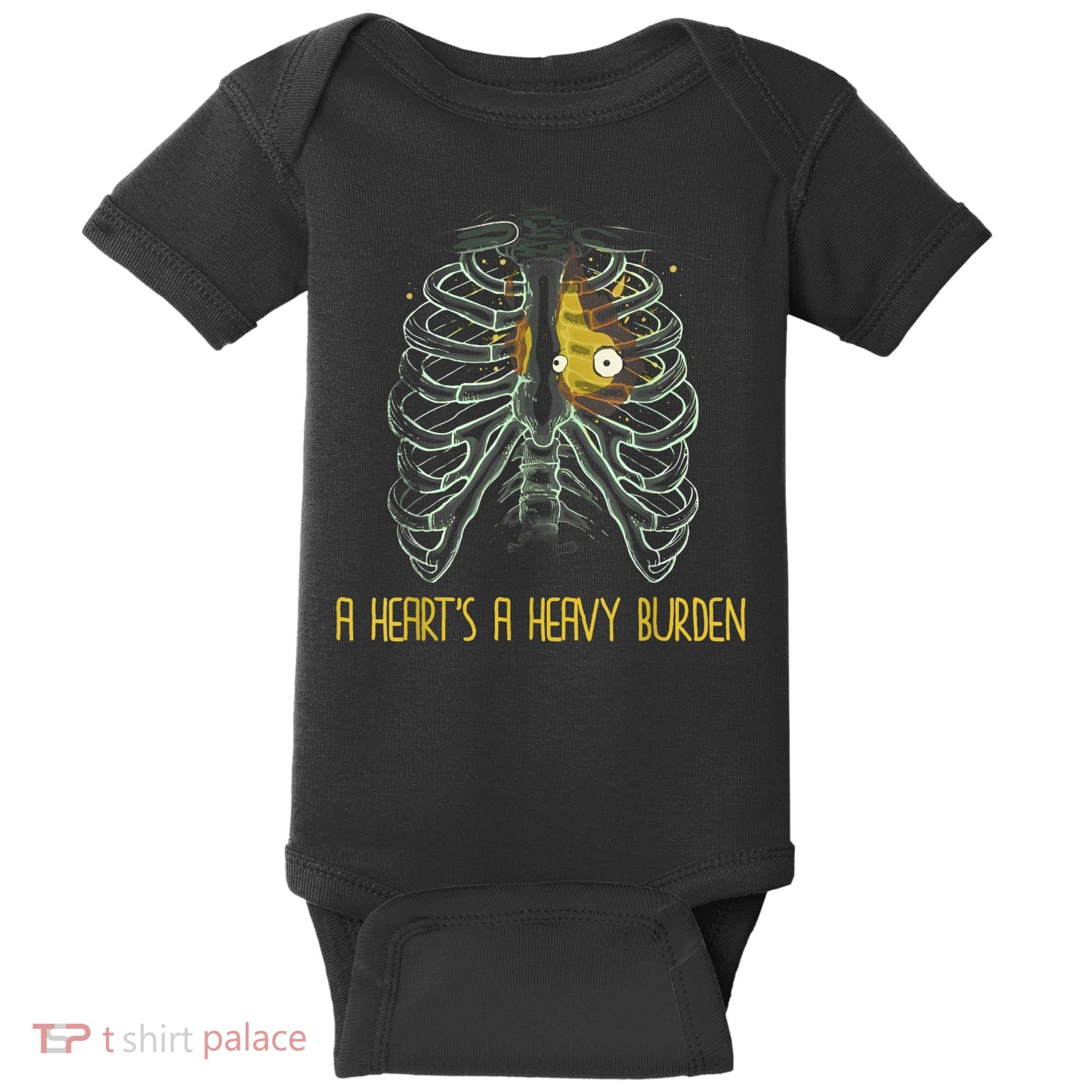 A HeartS A Heavy Burden Baby Bodysuit