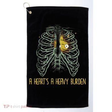 A HeartS A Heavy Burden Golf Towel