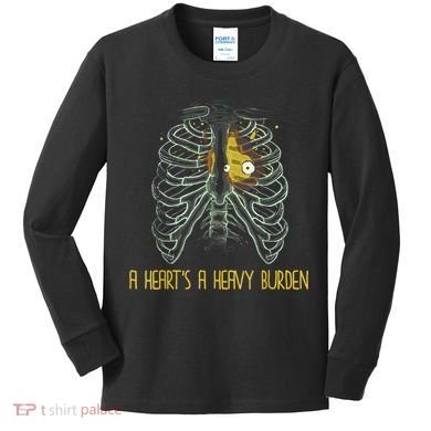 A HeartS A Heavy Burden Kids Long Sleeve Shirt