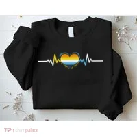 Aroace Heartbeat Aroace Pride Sweatshirt thumb 2