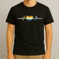 Aroace Heartbeat Aroace Pride T-Shirt thumb 3