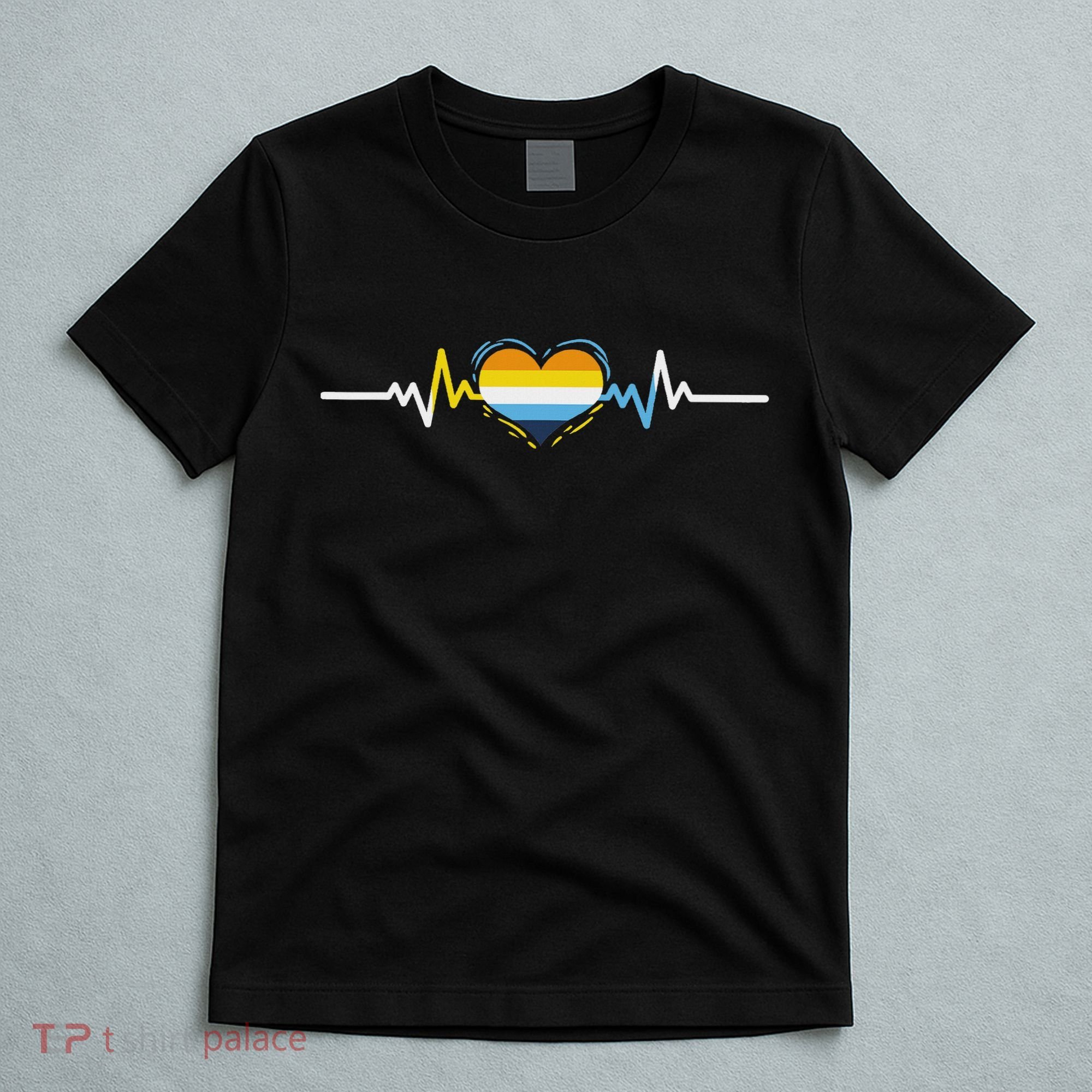 Aroace Heartbeat Aroace Pride T-Shirt