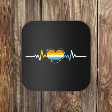 Aroace Heartbeat Aroace Pride Coaster