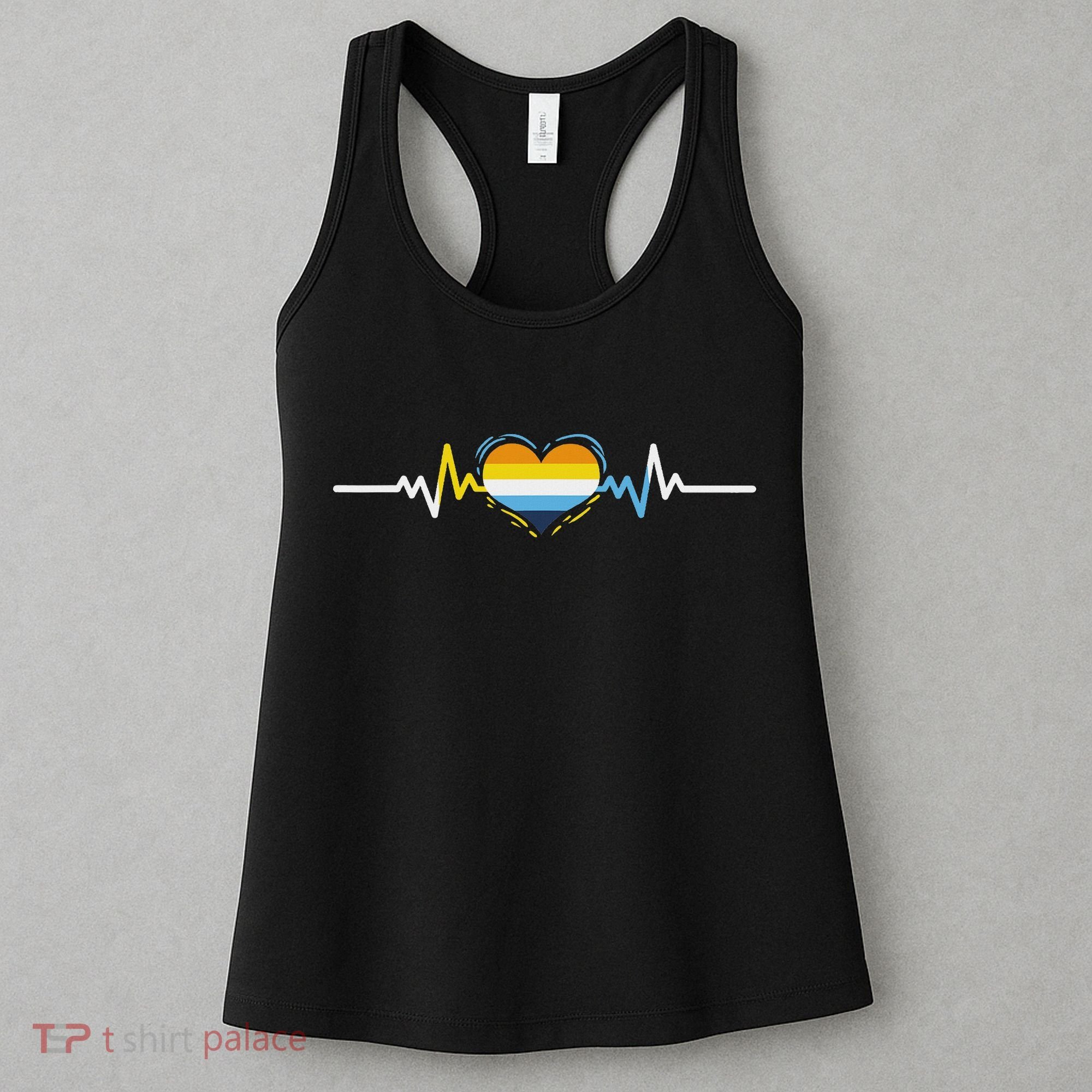 Aroace Heartbeat Aroace Pride Women's Tank Top