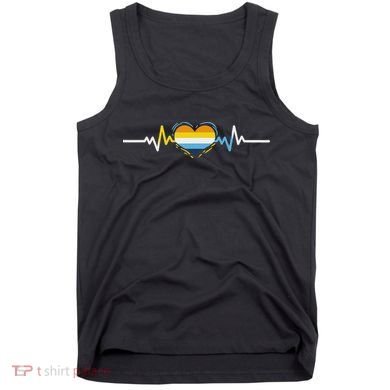 Aroace Heartbeat Aroace Pride Tank Top