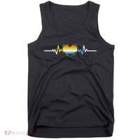 Aroace Heartbeat Aroace Pride Tank Top thumb 0