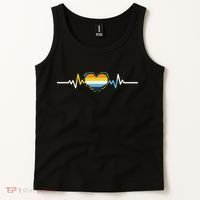 Aroace Heartbeat Aroace Pride Tank Top thumb 2