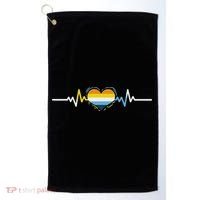 Aroace Heartbeat Aroace Pride Golf Towel thumb 0