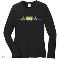 Aroace Heartbeat Aroace Pride Women's Long Sleeve Shirt thumb 0