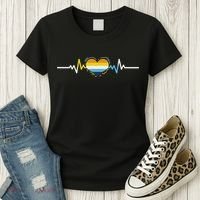 Aroace Heartbeat Aroace Pride Women's T-Shirt thumb 3