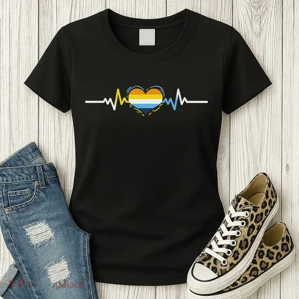 Aroace Heartbeat Aroace Pride Women's T-Shirt