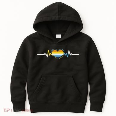Aroace Heartbeat Aroace Pride Kids Hoodie