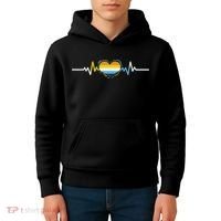 Aroace Heartbeat Aroace Pride Kids Hoodie thumb 4