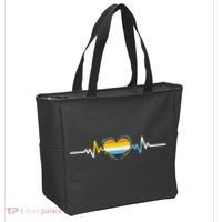 Aroace Heartbeat Aroace Pride Tote Bag thumb 2
