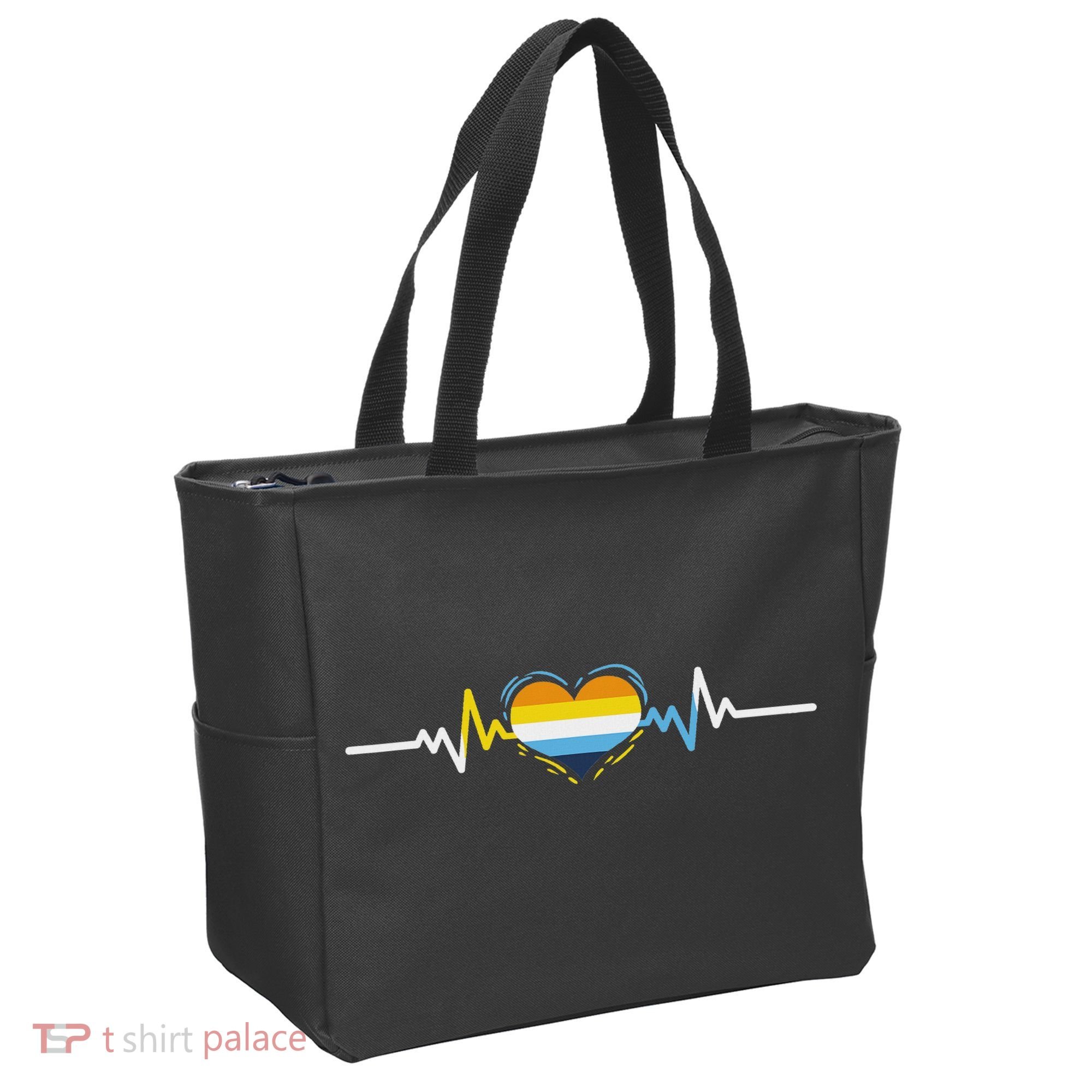 Aroace Heartbeat Aroace Pride Tote Bag
