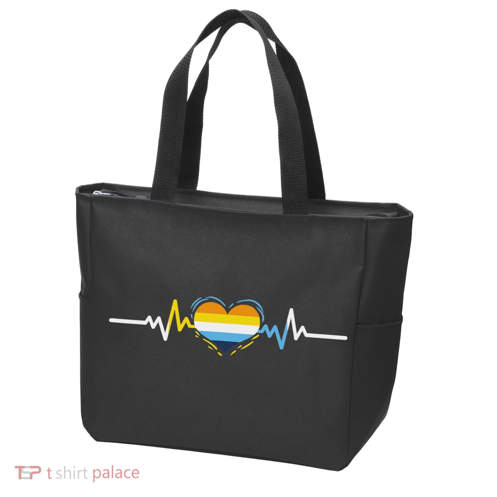 Aroace Heartbeat Aroace Pride Tote Bag