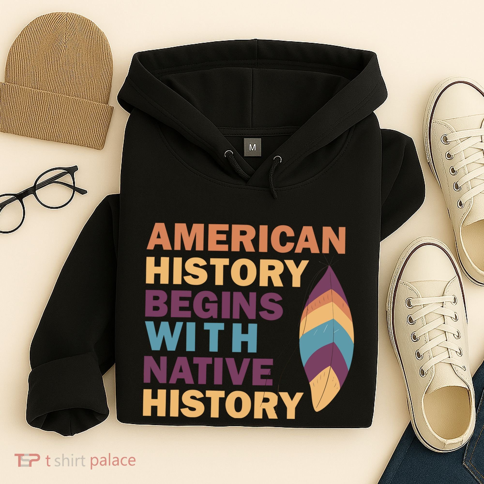 American History Begins With Native History Hoodie