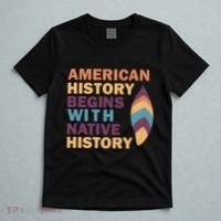 American History Begins With Native History T-Shirt thumb 5