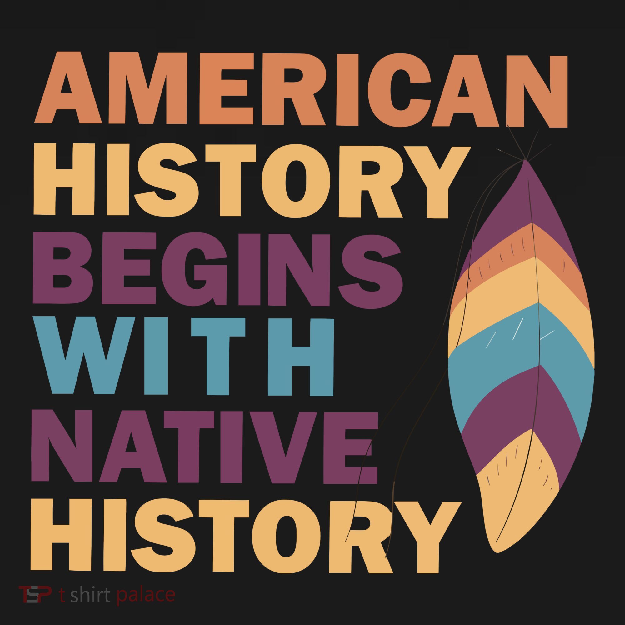 American History Begins With Native History Pajama Set