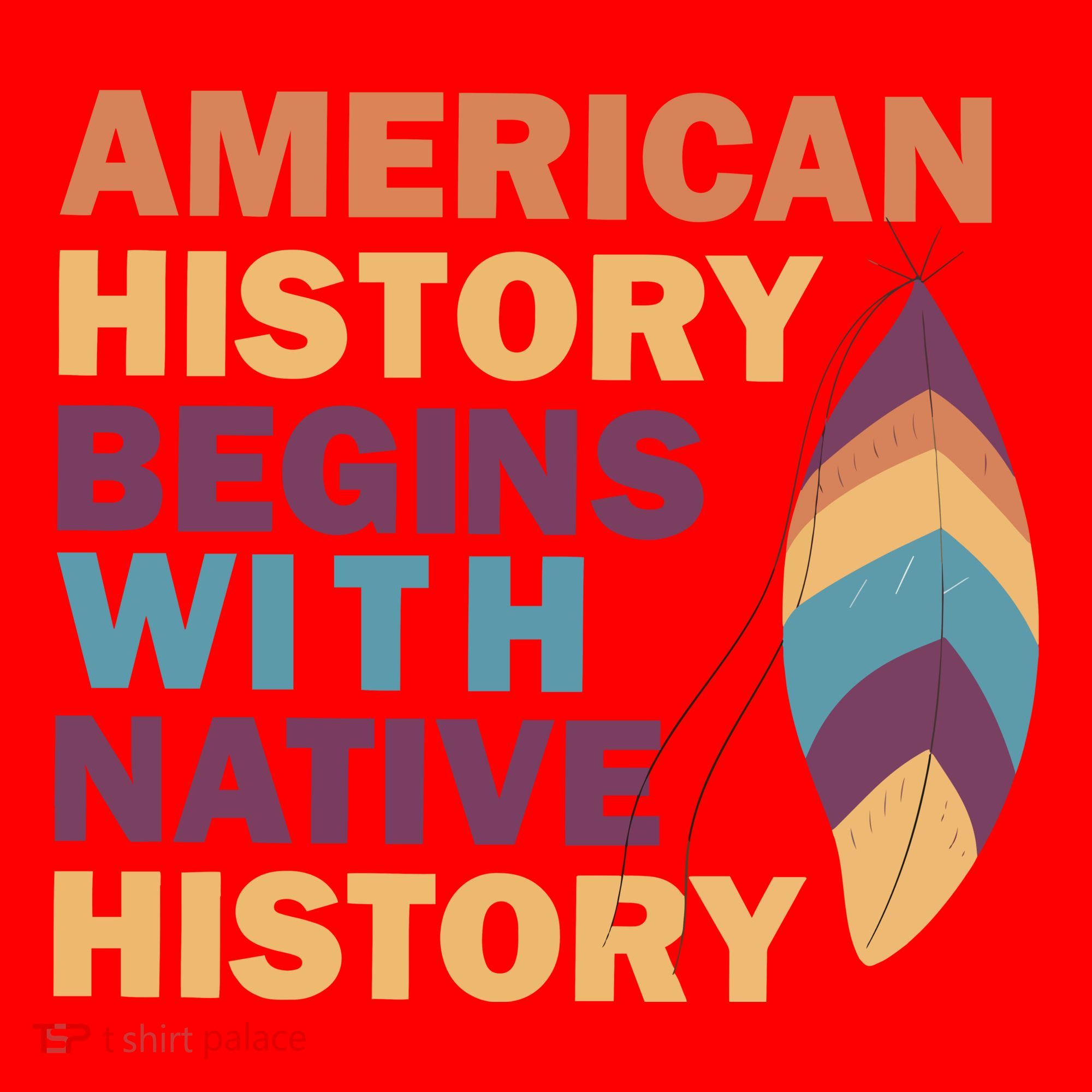 American History Begins With Native History Santa Hat