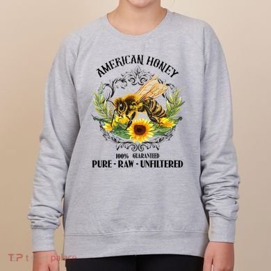 American Honey Bee Funny Beekeeping Gift For Beekeeper Women's Sweatshirt