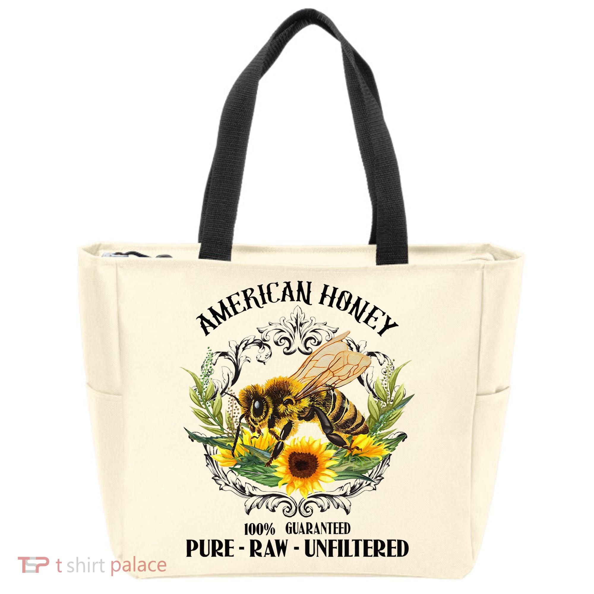 American Honey Bee Funny Beekeeping Gift For Beekeeper Tote Bag