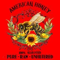 American Honey Bee Funny Beekeeping Gift For Beekeeper Santa Hat thumb 1