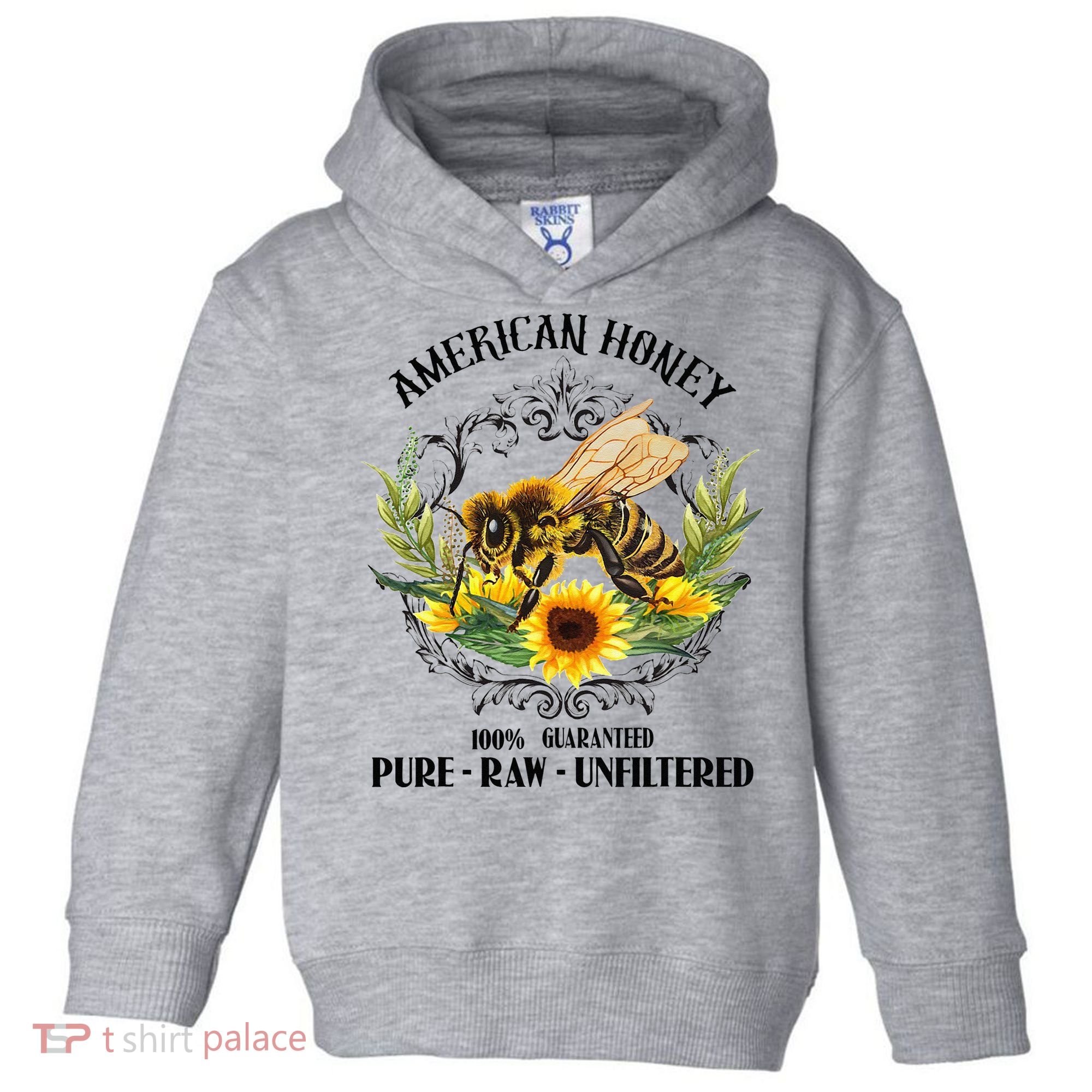American Honey Bee Funny Beekeeping Gift For Beekeeper Toddler Hoodie
